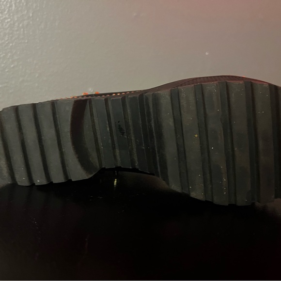 Studded Black Ankle Boots - Picture 5 of 7